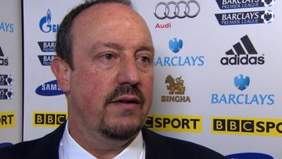 Interim Chelsea manager Rafael Benitez