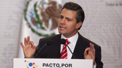 Mexico's President Enrique Pena Nieto