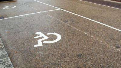 Disabled Parking sign