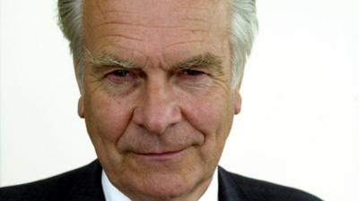 Former Foreign Secretary Lord Owen pictured