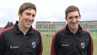 Jamie (left) and Craig Overton