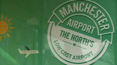 Manchester Airport poster campaign