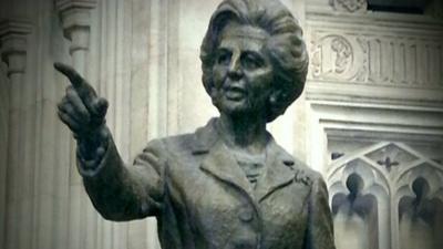 Statue of Margaret Thatcher