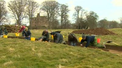 People in Flodden Field