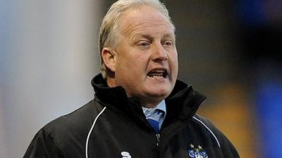 Bury manager Kevin Blackwell