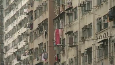 High rise living apartments in Hong Kong