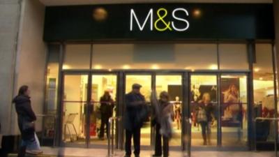 M&S shop