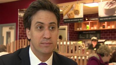 Labour leader Ed Miliband