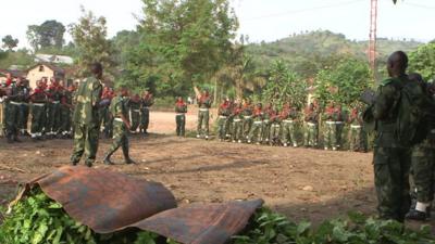 Soldiers in the Democratic Republic of the Congo
