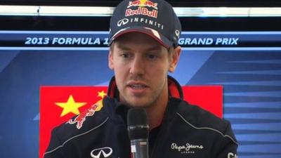 Three-time world champion Sebastian Vettel