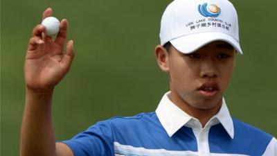 14-year-old golfer Guan Tianlang