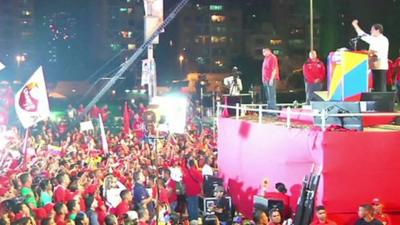 Election campaigning in Venezuela