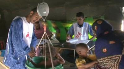 M'bera camp in Mauritania