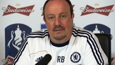 Chelsea interim boss Rafael Benitez