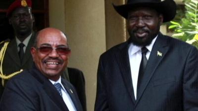 President Omar al-Bashir and President Salva Kiir