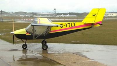 Kit plane at Farnborough