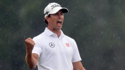 Adam Scott wins The 2013 Masters