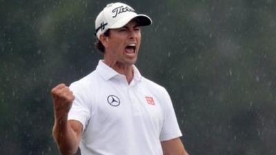 Adam Scott wins The 2013 Masters