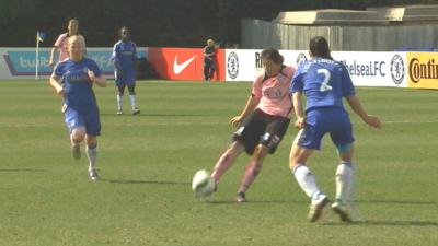 Rachel Williams scores for Birmingham City