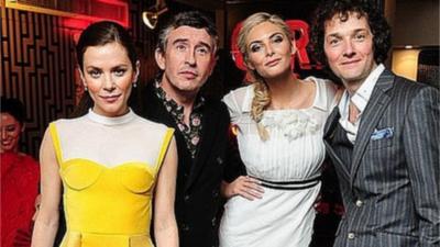 Anna Friel, Steve Coogan, Tamsin Egerton and Chris Addison