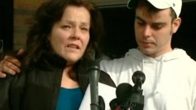 Patty Campbell, mother of bombing victim, Krystle Marie