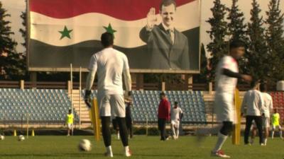 Football in Damascus, Syria