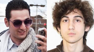 Suspects Tamerlan Tsarnaev and Dzhokhar Tsarnaev