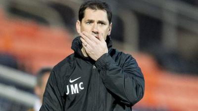 Dundee United manager Jackie McNamara