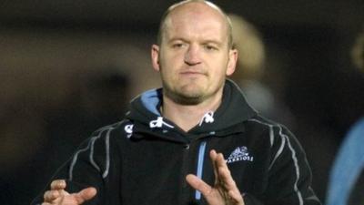 Glasgow Warriors head coach Gregor Townsend