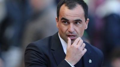 Wigan boss Roberto Martinez