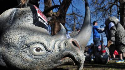 2013 London Marathon costume