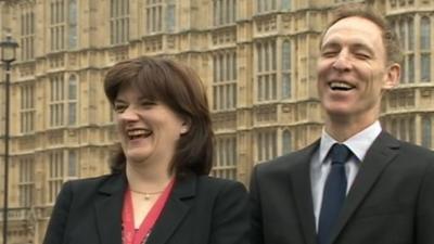 Nicky Morgan and Jim Murphy