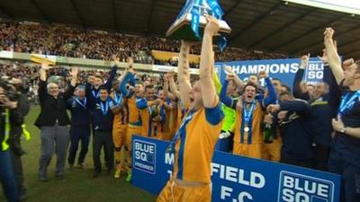 Mansfield Town Blue Square Bet title