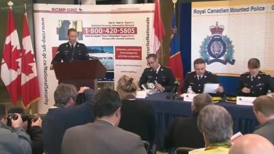 RCMP news conference