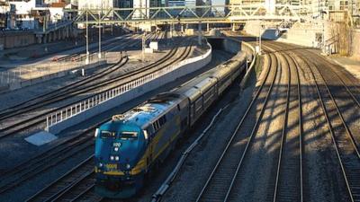 VIA train in Canada