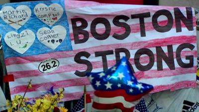 Tributes in Boston