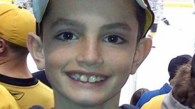 This undated photo provided by Bill Richard shows his son, Martin Richard, in Boston