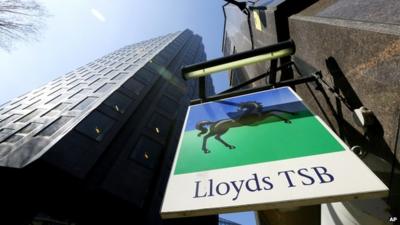 Lloyds TSB sign