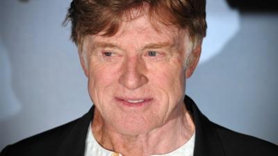 US actor Robert Redford