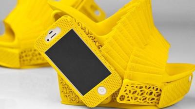 iPhone shoe