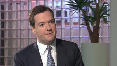 Chancellor George Osborne