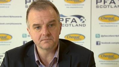 PFA Scotland chief executive Fraser Wishart