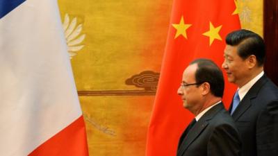 Francois Hollande in China