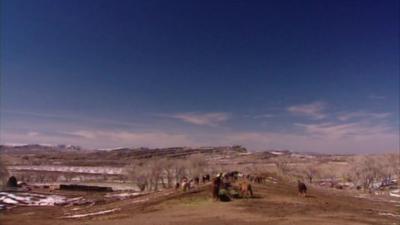 A ranch in North Dakota