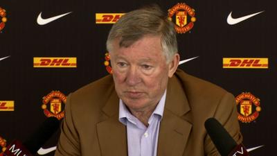 Ferguson speaking ahead of Arsenal match