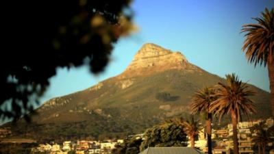 A mountain in South Africa