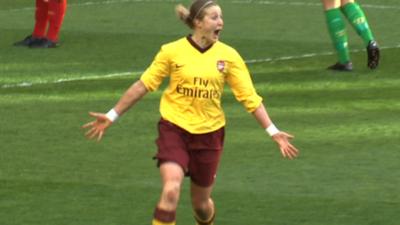 Arsenal goalscorer Ellen White