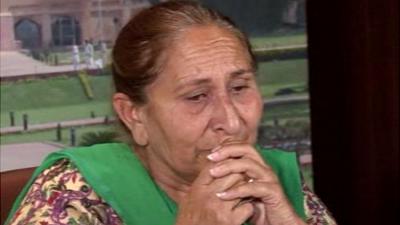 Dalbir Kaur, sister of Sarabjit Singh, speaking about her brother's condition