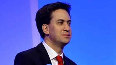 Labour leader Ed Miliband