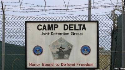 The exterior of Camp Delta is seen at the US Naval Base at Guantanamo Bay. Photo: March 2013